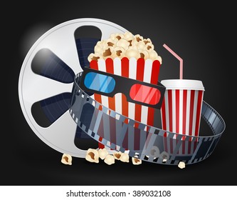 Cinema movie background 