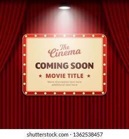 311 Coming soon movie sign Images, Stock Photos & Vectors | Shutterstock