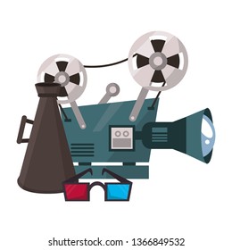 Cinema and movies cartoons