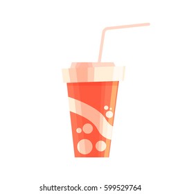 cinema night symbols isolated vector illustration