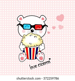 cinema, popcorn