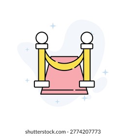 Cinema premiere Vector Fill outline Icons Eps 10 File