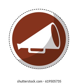 cinema production megaphone icon