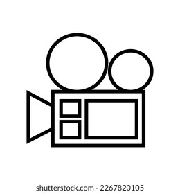 cinema related icon vector isolated on background