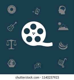 Cinema retro design vector picture