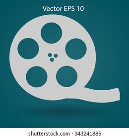 Cinema retro design vector picture