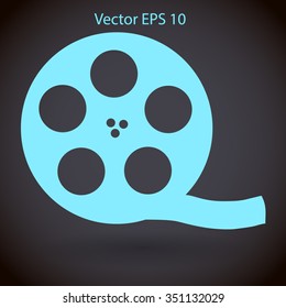 Cinema retro design vector picture