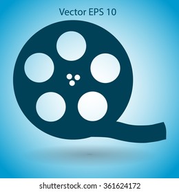 Cinema retro design vector picture