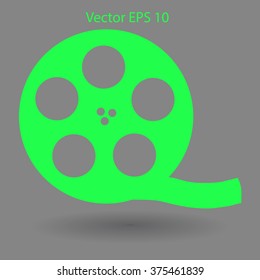 Cinema retro design vector picture
