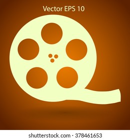 Cinema retro design vector picture