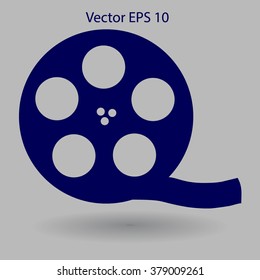 Cinema retro design vector picture