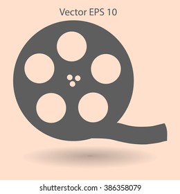 Cinema retro design vector picture