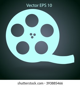 Cinema retro design vector picture