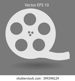 Cinema retro design vector picture