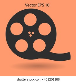 Cinema retro design vector picture