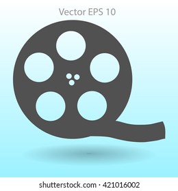 Cinema retro design vector picture