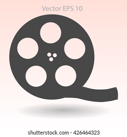 Cinema retro design vector picture