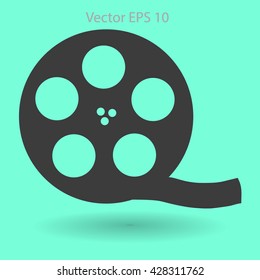 Cinema retro design vector picture