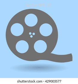 Cinema retro design vector picture