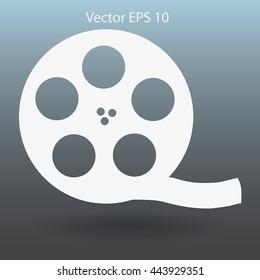 Cinema retro design vector picture