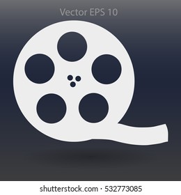 Cinema retro design vector picture
