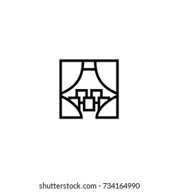 cinema room icon
