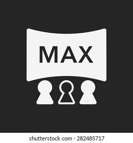 cinema screen icon