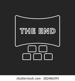 cinema screen icon