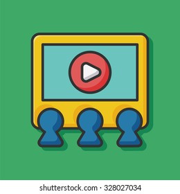 cinema screen icon