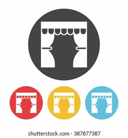 cinema screen icon