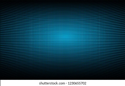 cinema screen for movie presentation. Light Abstract Technology background for computer graphic website internet and business. dark blue background. Pixel, mosaic, table. point, spot, dot