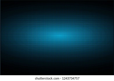 cinema screen for movie presentation. Light Abstract Technology background for computer graphic website internet and business. dark blue. Pixel, mosaic, table. point, spot, dot