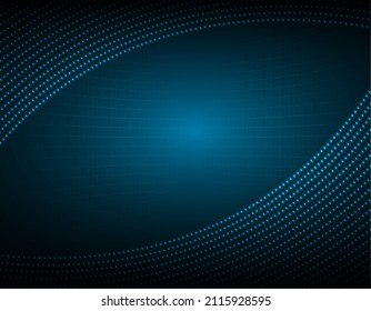 pantalla de cine para presentación de películas. Fondo de tecnología de resumen de luz para gráficos de computadora. azul oscuro