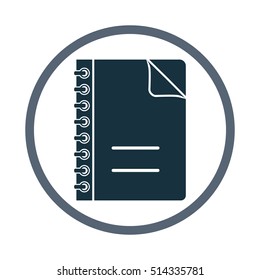 Cinema script icon. Simple design for web and mobile