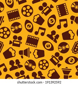 Cinema Seamless Pattern