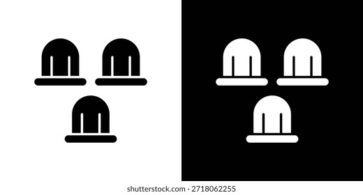 Kinositz-Symbol. Einfaches, hochwertiges Piktogramm. Moderner solider Stil