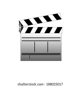 Cinema slate board