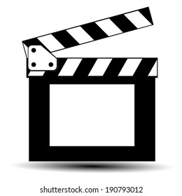 Cinema slate board