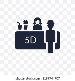 Cinema Snack Bar transparent icon. Cinema Snack Bar symbol design from Cinema collection. Simple element vector illustration on transparent background.