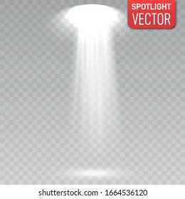 Kinospotlicht, heller Hintergrund.
