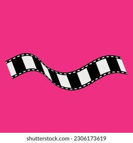 Cinema strip templates negative and strip media vector image. Film strip vector image