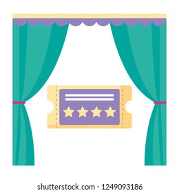 cinema ticket design