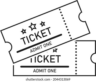 553 Raffle ticket shape Images, Stock Photos & Vectors | Shutterstock