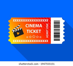 Cinema Ticket Movie ticket Illustration