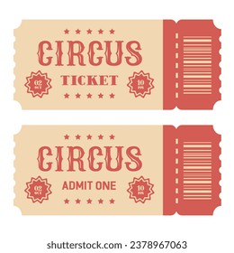 Cinema ticket. Retro ticket. Vector clipart isolated on white background.