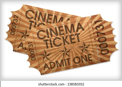 Cinema tickets eps10