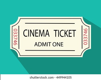 cinema tickets vector illustration 