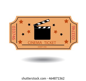 cinema tickets vector illustration 