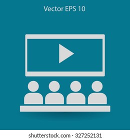 cinema vector icon
