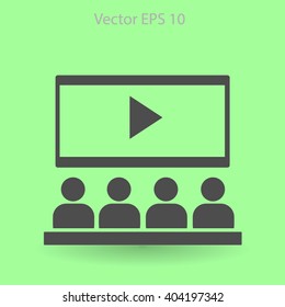 cinema vector icon